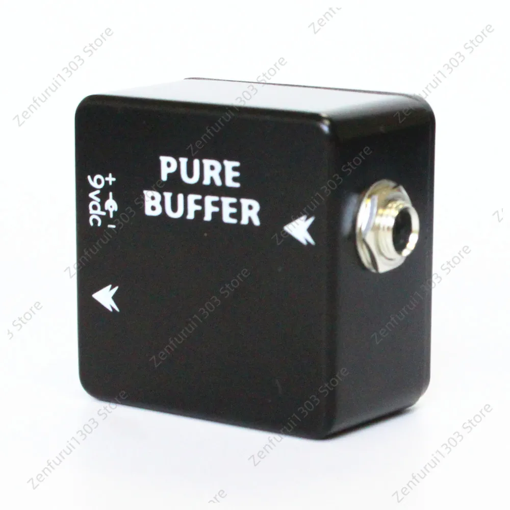 Guitar Pedal Buffer Effect Pedal Full Metal Shell Black Guitar Accessories