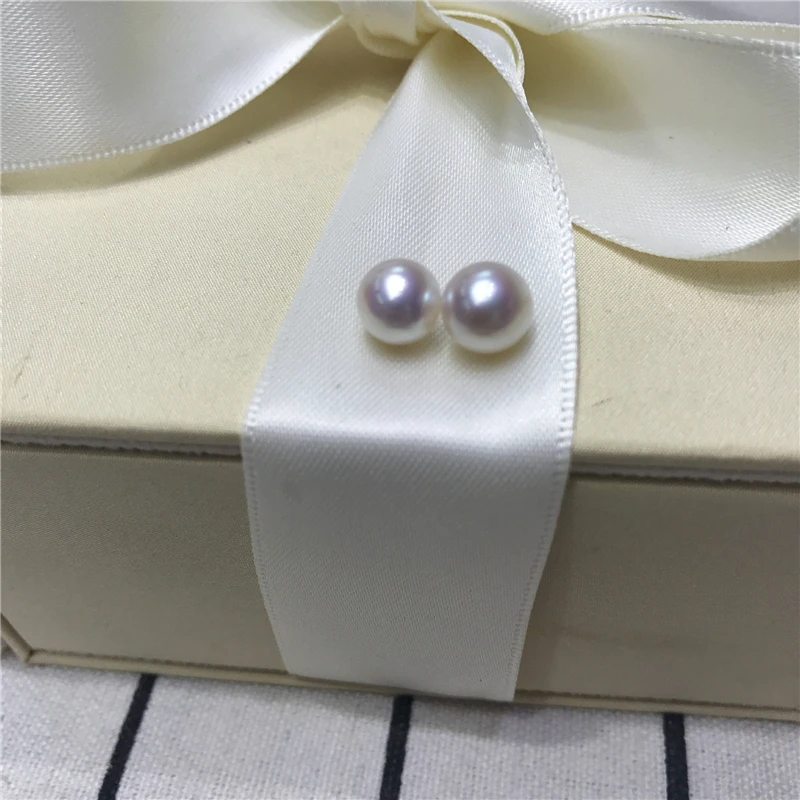 Wholesale Natural Round Freshwater Pearls White AAA Grade Jewelry Accessories Pearl Beads for Pendants Rings Earrings