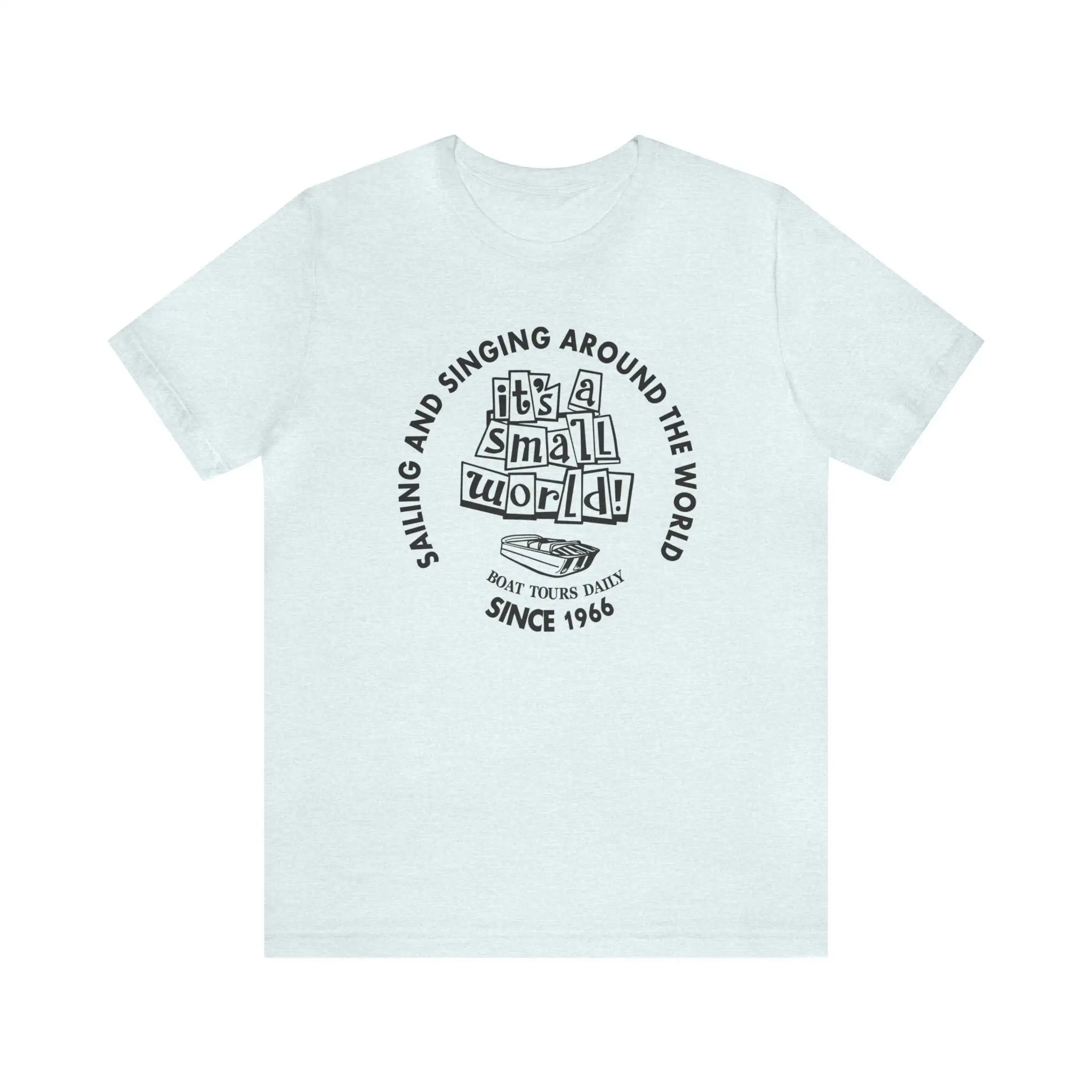 Small World Boat Tours Bella Canvas Jersey T Shirt