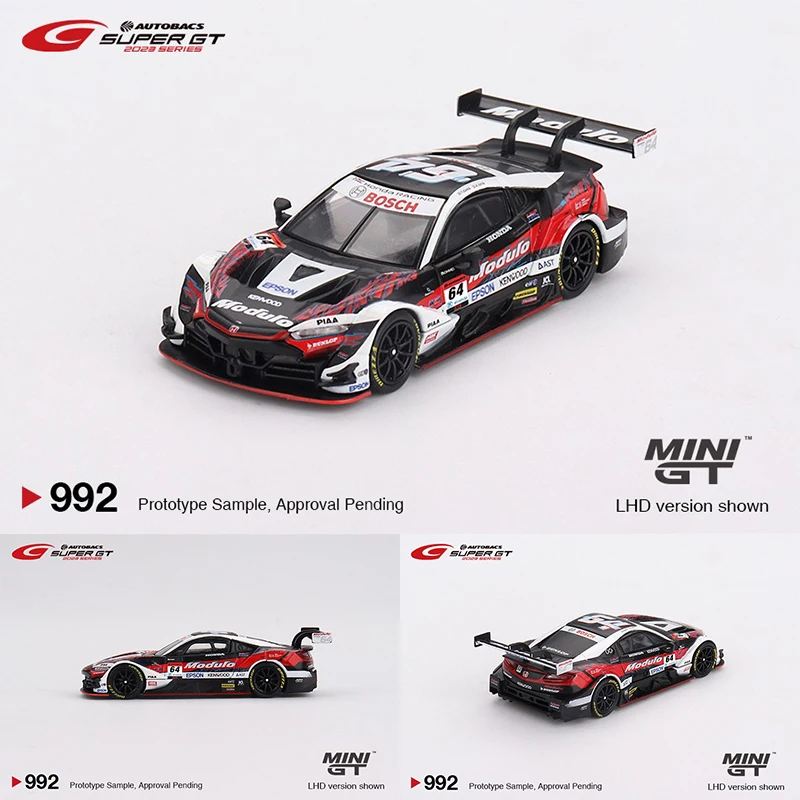 MINIGT 1:64 日産Z GT500 ホンダNSX GTR スーパーグランツーリスシリーズ ダイキャストジオラマモデルコレクション ミニチュア玩具 786 787 992 861 857