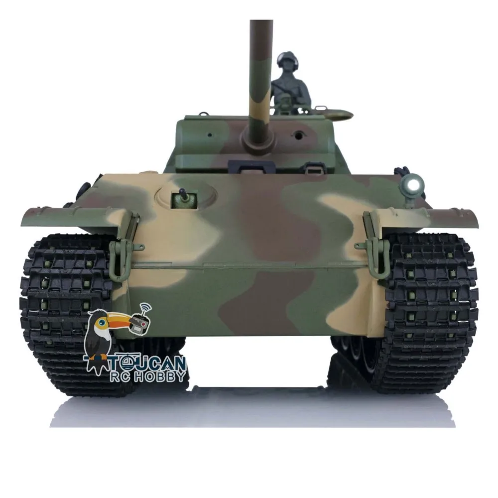 2,4 G Heng Long 1/16 Skala 7,0 Kunststoff Deutscher Panther G RTR RC Kampfpanzer Modell 3879 Fernbedienung Panzer Spielzeug Geschenke für Jungen