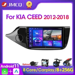 JMCQ 2din 4G Android 11 DSP Car Radio Multimidia Video Player For KIA Cee'd CEED JD 2012-2018  Navigation GPS 2 din RDS Carplay