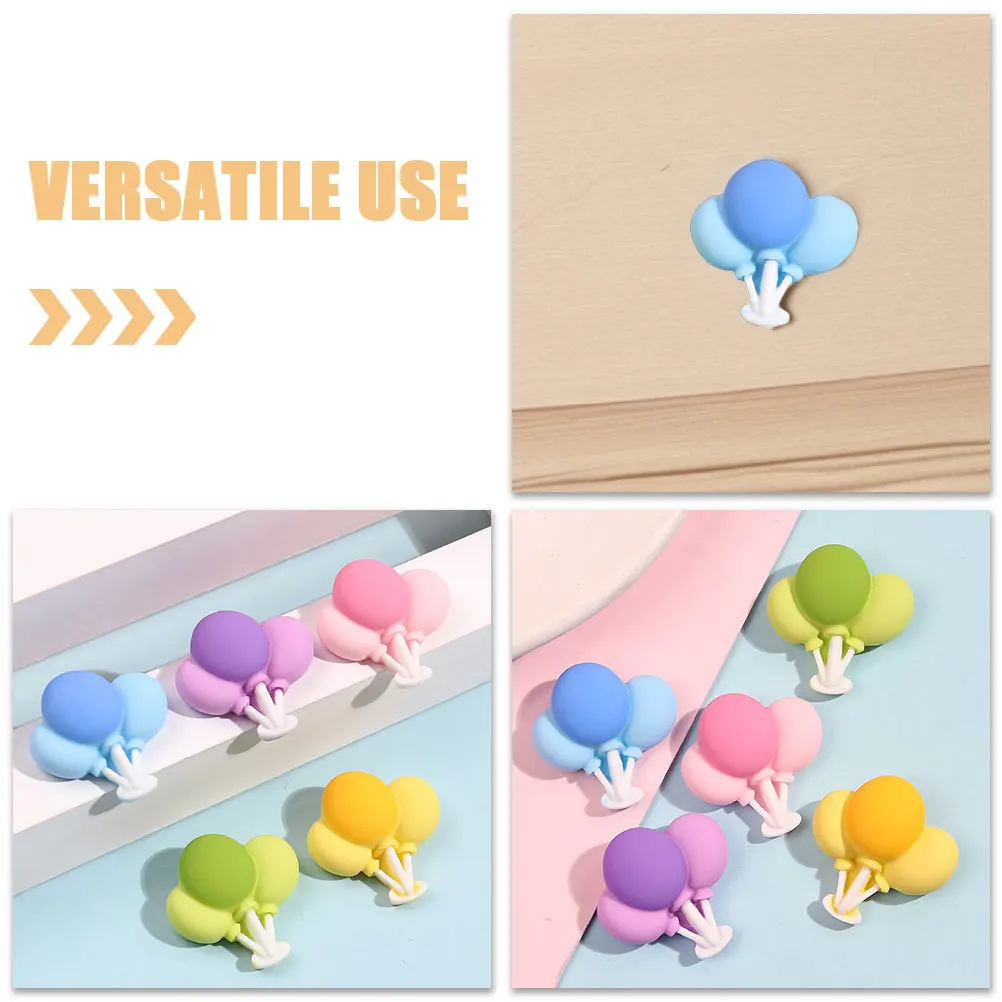 10 szt. żywicznych zawieszek w kształcie chmurki, płaskie, urocze, kreskówkowe, do samodzielnego wykonania etui na telefon, spinek do włosów, dekoracji butów, rękodzieła, scrapbookingu, kaboszonów.