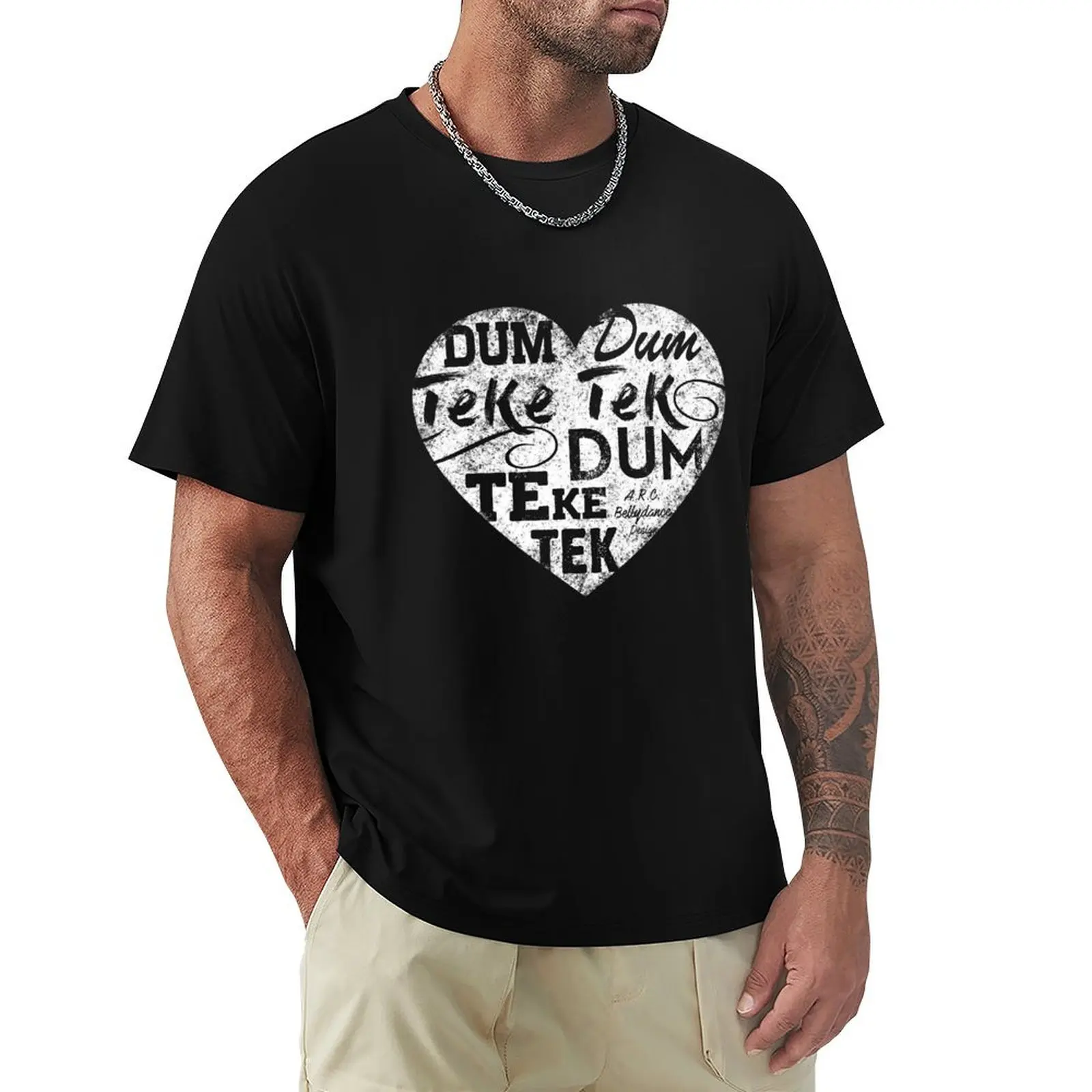 

Bellydancer heart T-Shirt T-shirts oversize vintage anime shirt topping summer tops men tshirt