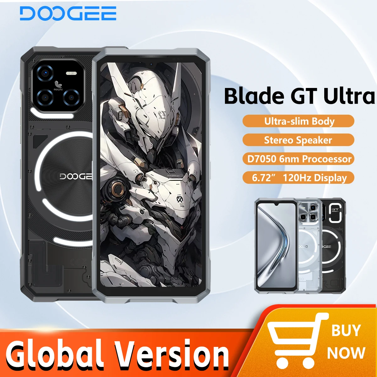 DOOGEE Blade GT Ultra 5G Rugged Phone Dimensity 7300 6.72