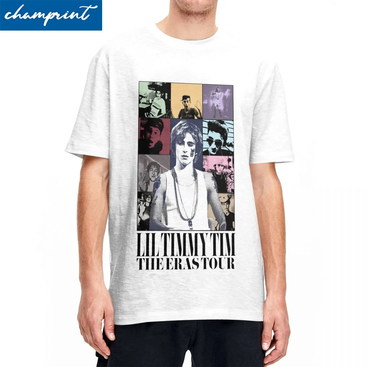 Men Women Lil Timmy Tim Eras Tour T Shirt Timothee Chalamet Pure Cotton Clothing Fun Round Collar Tee Shirt New Arrival T-Shirt