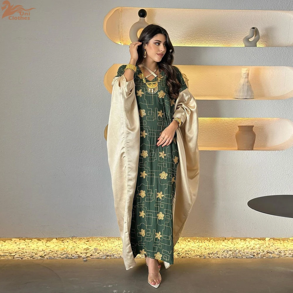 

Ramadan Eid Abaya Dubai Luxury Turkey Islam Muslim Kaftan Dress Prayer Clothes Women Kebaya Caftan Marocain Robe Femme Musulmane
