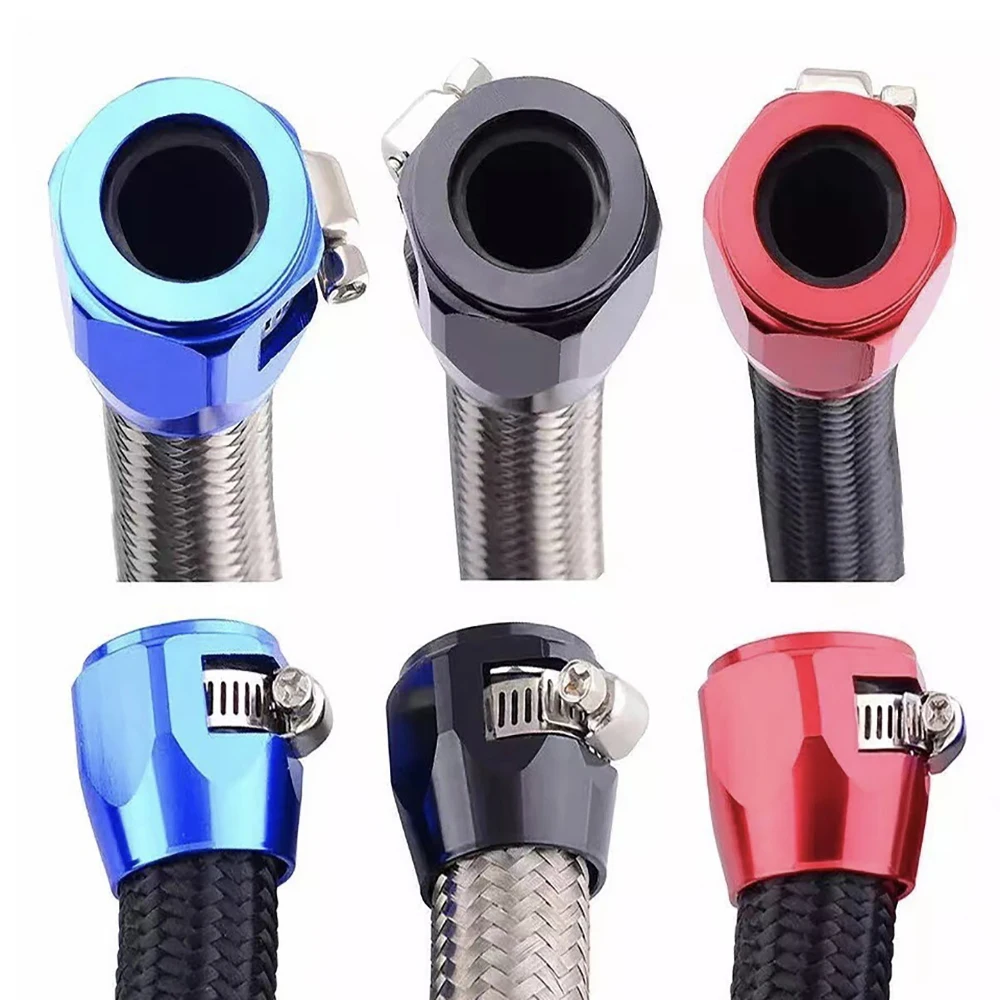 Automotive modification accessories fuel  pipes  water hoses  trimmers  oil pipe fixators  AN4 ，AN6 ,  AN8 , AN10 , AN12  clamps