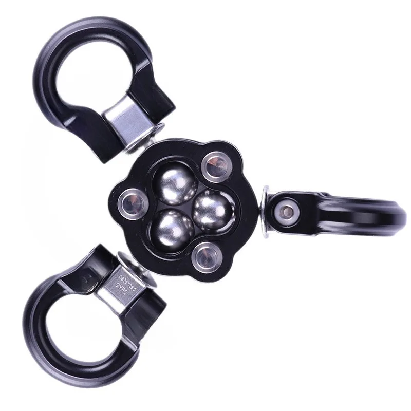 Universal Connection Knot Outdoor Aerial Rescue Split Disc Rotary Anchor Point Climbing Rope Connector