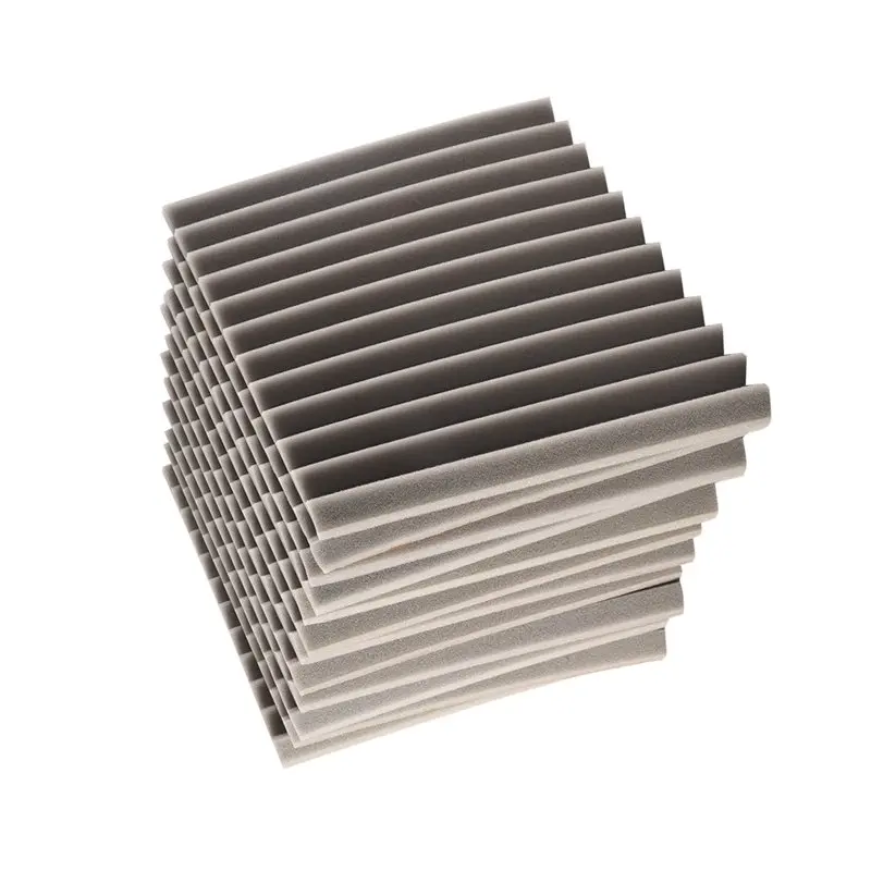 ABKW-12 Pack Self-Adhesive Acoustic Panels, Sound Proof Foam Panels, High Density Soundproofing Wall Panels For Home