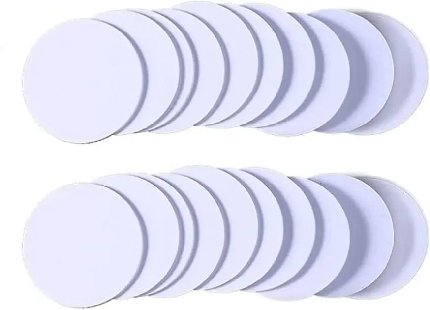 

5/10pcs EM4305 T5577 Money Tags NFC Tag RFID Coin Card ID Rewritable Copy Clone Card Token Waterproof Diameter 25mm