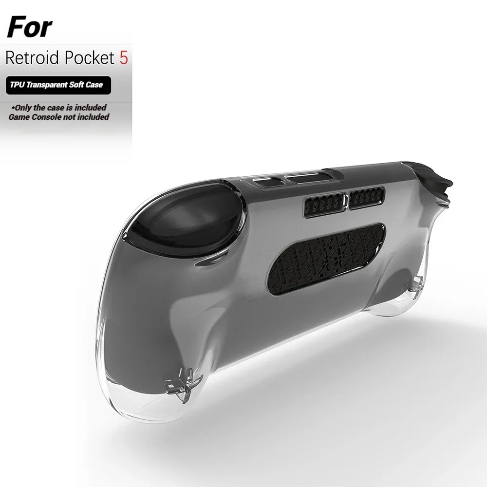 For Retroid Pocket 5 TPU Transparent Protective Case Perfect Fit Scratch Resistant Drop Resistant and Waterproof Case