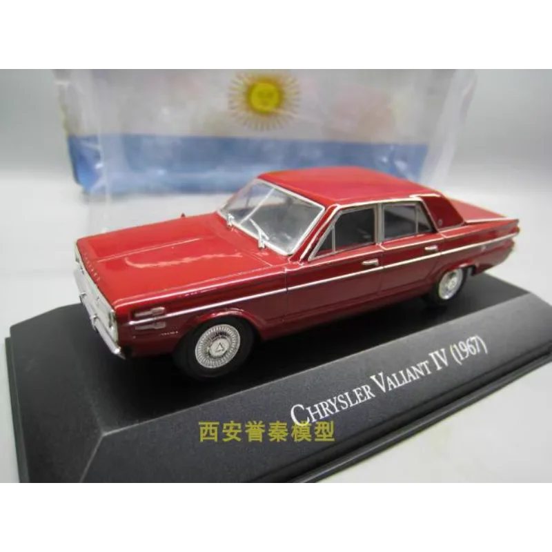 

Литой под давлением IXO масштаб 1/34, Аргентина, CHRYSLER VALIANT IV, 1967, модель автомобиля из сплава, Коллекционная игрушка, подарок, сувенир, украшение для дисплея