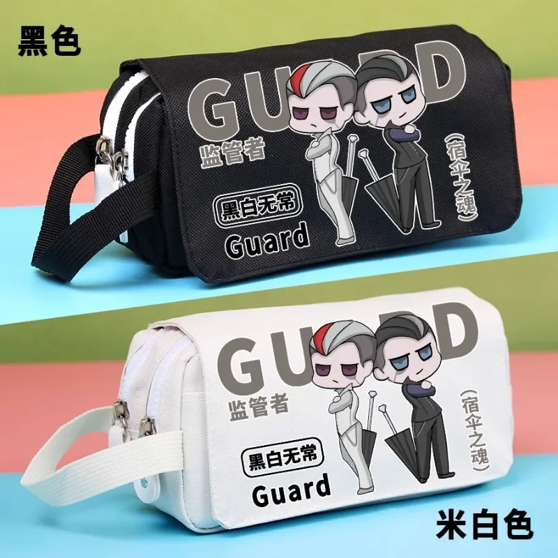 Cos Fiona Guarda Identidade Artilharia, Edward Valden e Luca Balsa, Etc. Desenhos animados impressos Zipper Pencil Case, Unisex, Presente casual