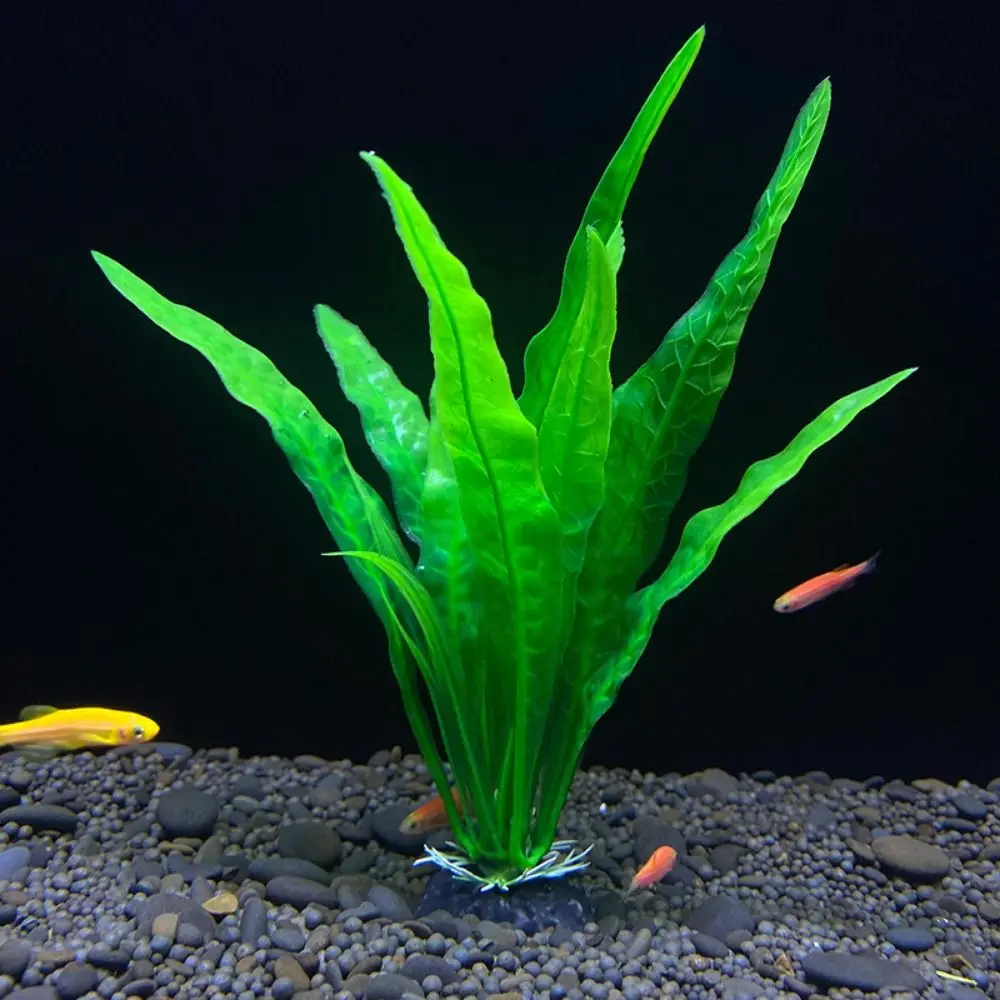 Fish Tank Ornament Plant Aquarium Artificial Decor Underwater Plants Plastic Simulation Water Grass Fish Bowl Decoration