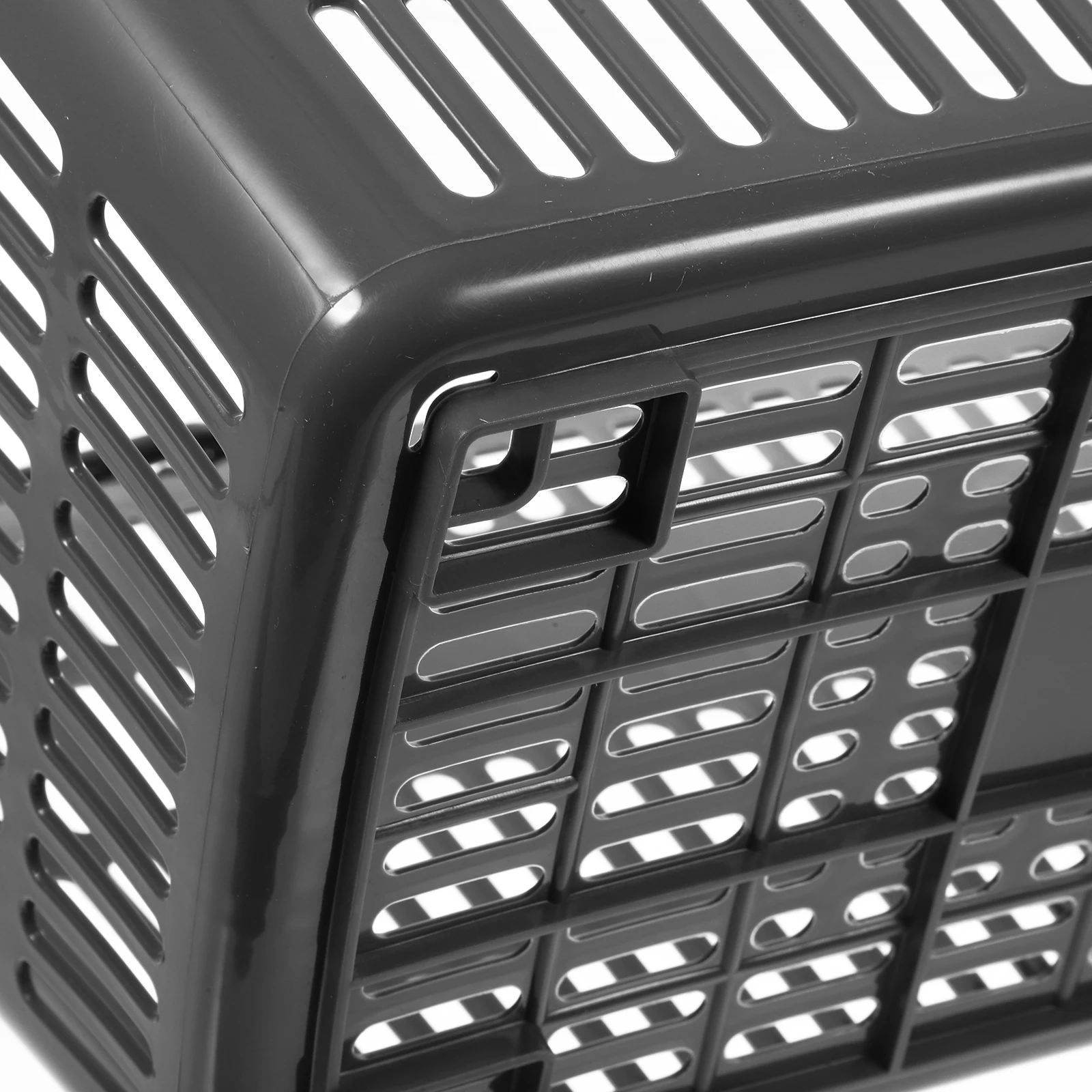 

1Pcs Portable Storage Basket Plastic Handheld Organizer for Kitchen Spice Jars Bathroom Toiletries Grocery Shopping Basket