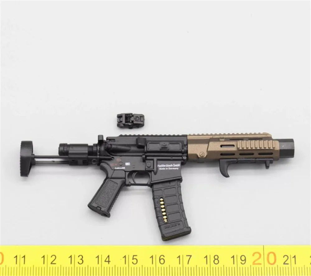 

Minitimes M050 1/6 Soap Soldier Doll Duty Man Toy Model Main Weapons HK416 Toys Clips PVC Material For 12" COO BD001 Figure Doll