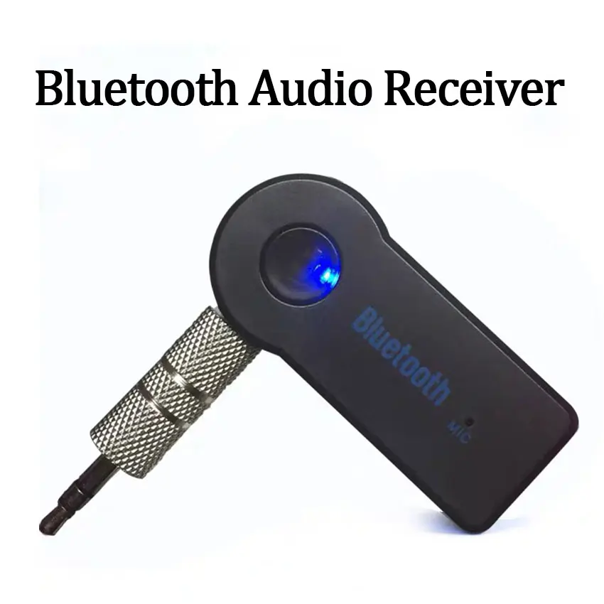 

AUX Car Bluetooth Receiver,3.5mm Socket 5.0 Wireless Bluetooth Adapter,Audio Converter Mobile Phone Hands-Free Stereo