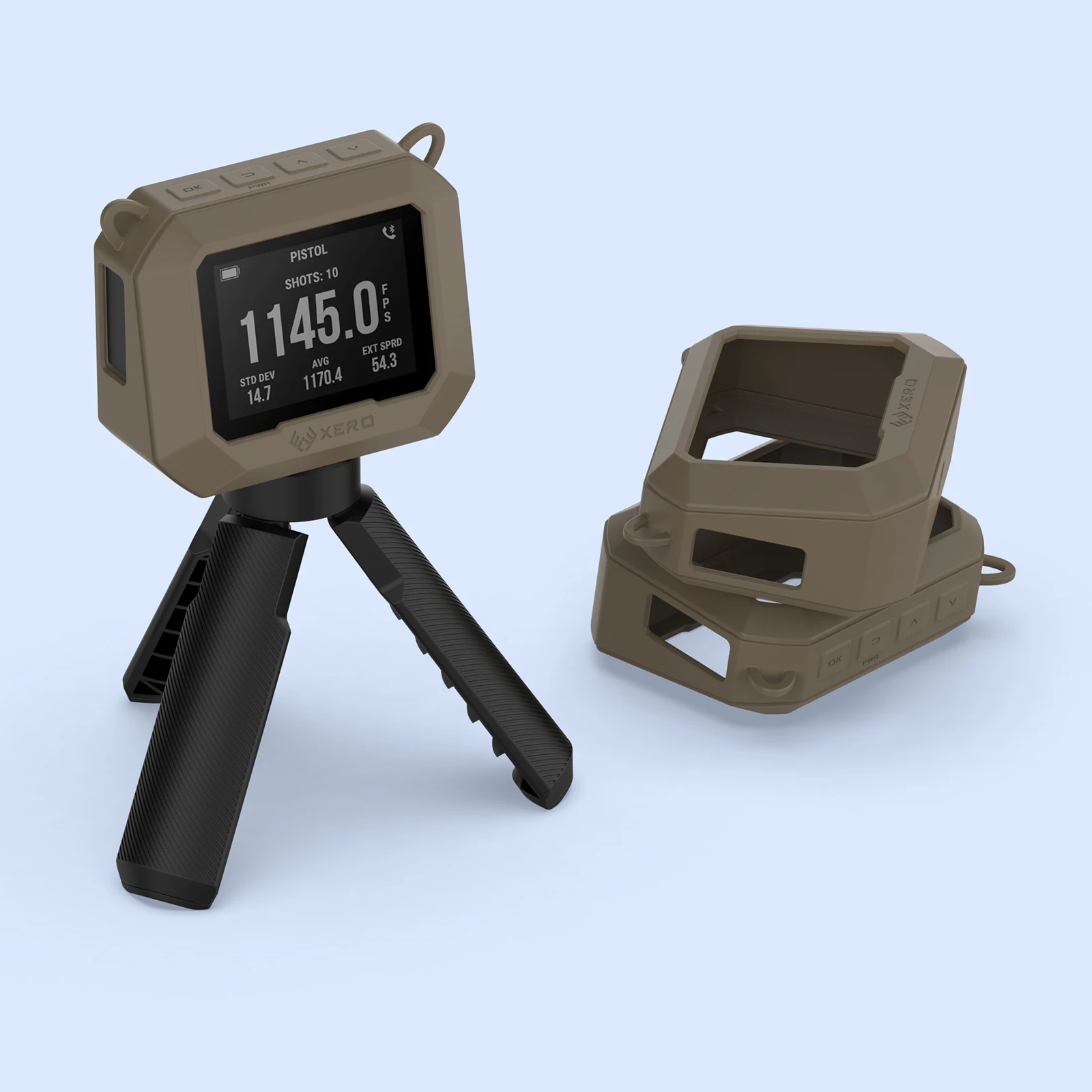 حافظة سيليكون لهاتف Garmin Xero C1 Pro حافظة مؤقت بسيطة بلون سادة #5