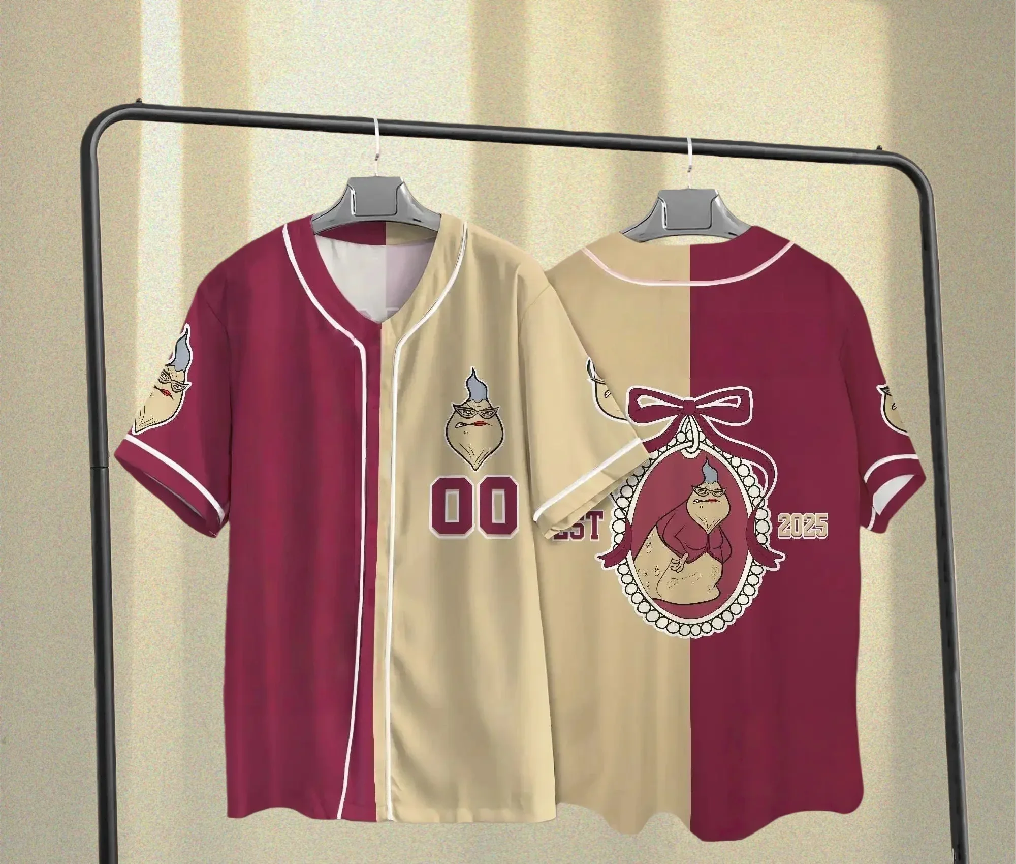 

Новый Дисней 2022 года «Монстеры, Инк». Салливан × Бейсбольная куртка для совместной работы, ограниченная серия 2025 года ‌ Спортивный вид от детства ИП