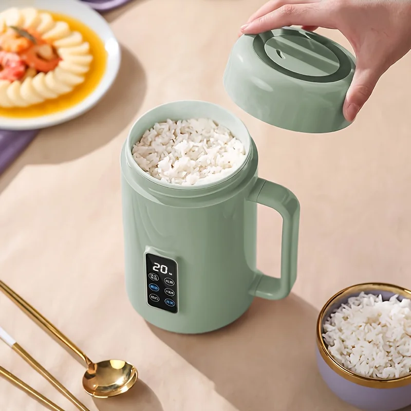 Portable soup congee electric cooking health pot, small smart home with stew cup, mini convenient cooking