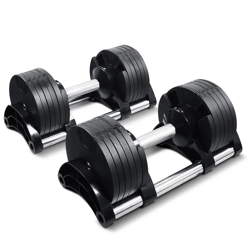 

2025 New Style Weight Lifting Gym Equipment Fitness for Body Building 20KG 32KG Adjustable Dumbbell Set，4-kilogram Increments