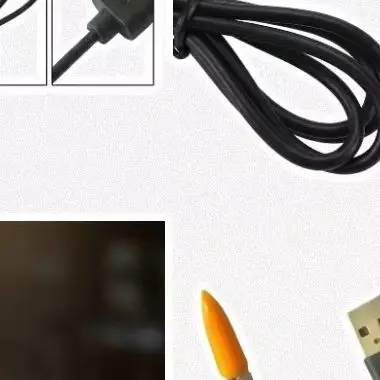 5V USB Flame LED Circuit Board Jumping Corn Shape Simulation Candle Light PCBA For DIY Lamp Decoration