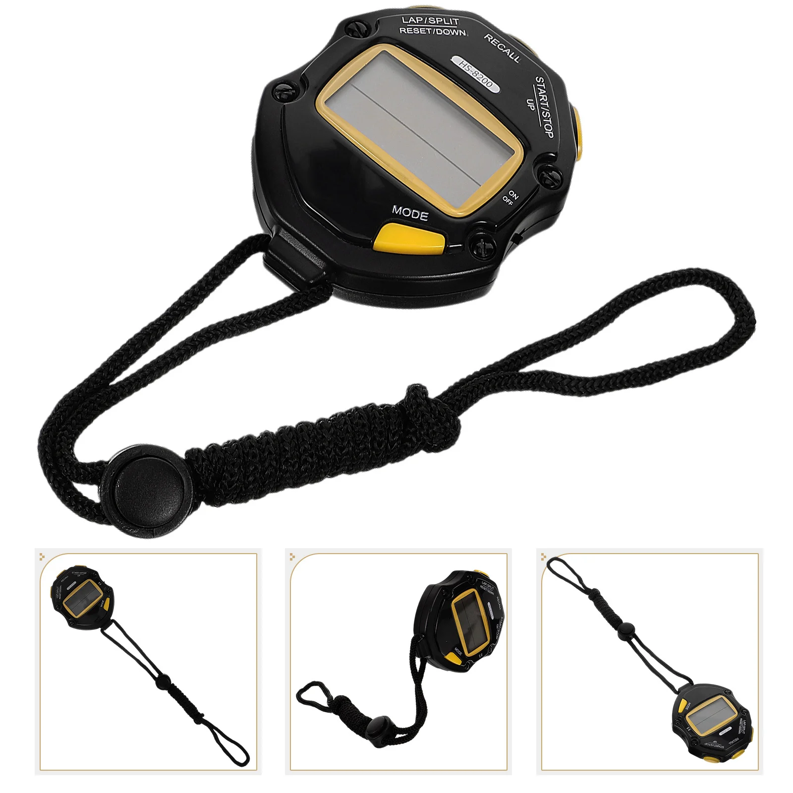 

Electronic Stop Watch Digital Timer for Sports Fitness Workout Gym Portable Durable Split Time Feature Refined Birthday Gift