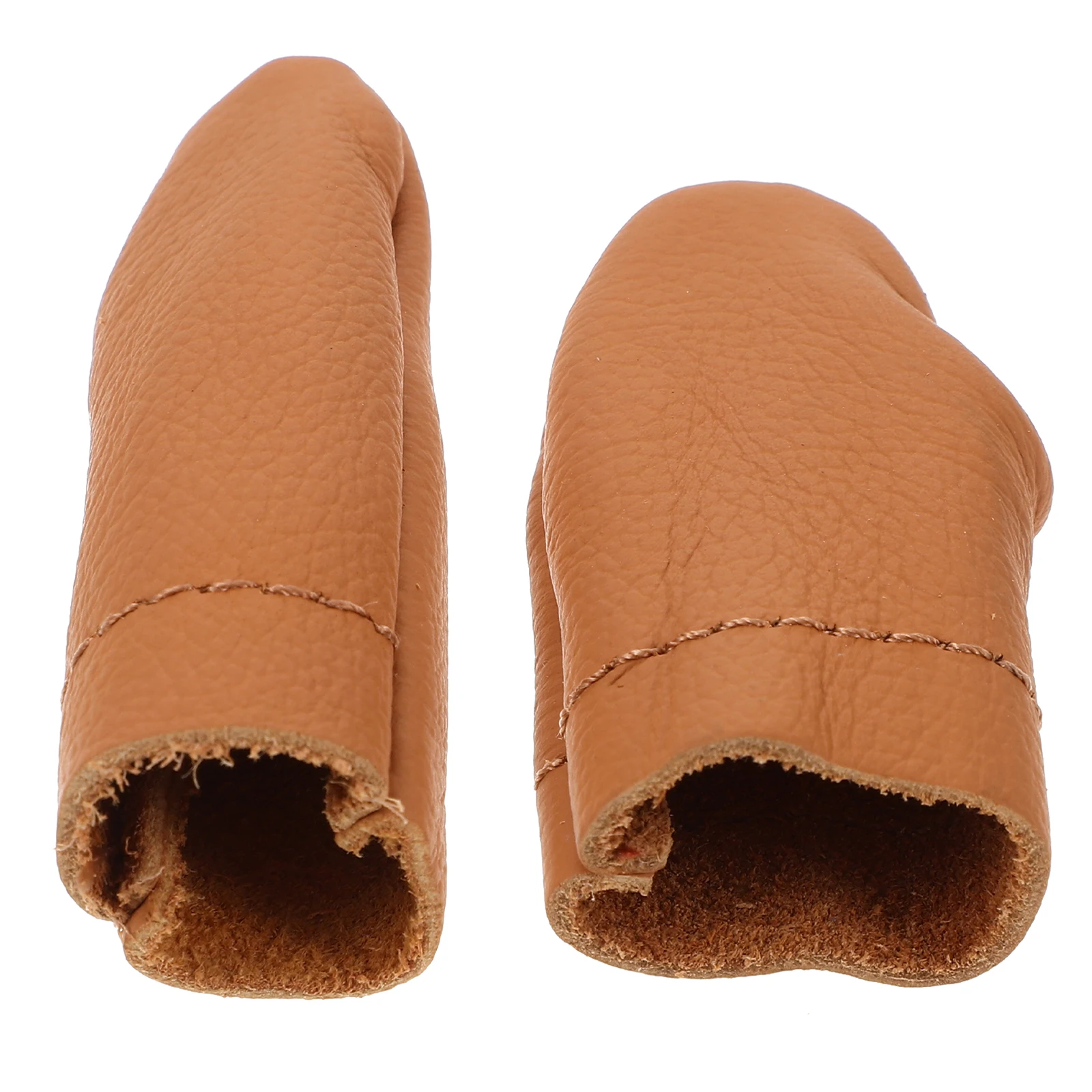 

2 Pcs Protector Finger Protector Durable Comfortable DIY Handcraft Sewing Embroidery Thimble Guard Thumb Ring