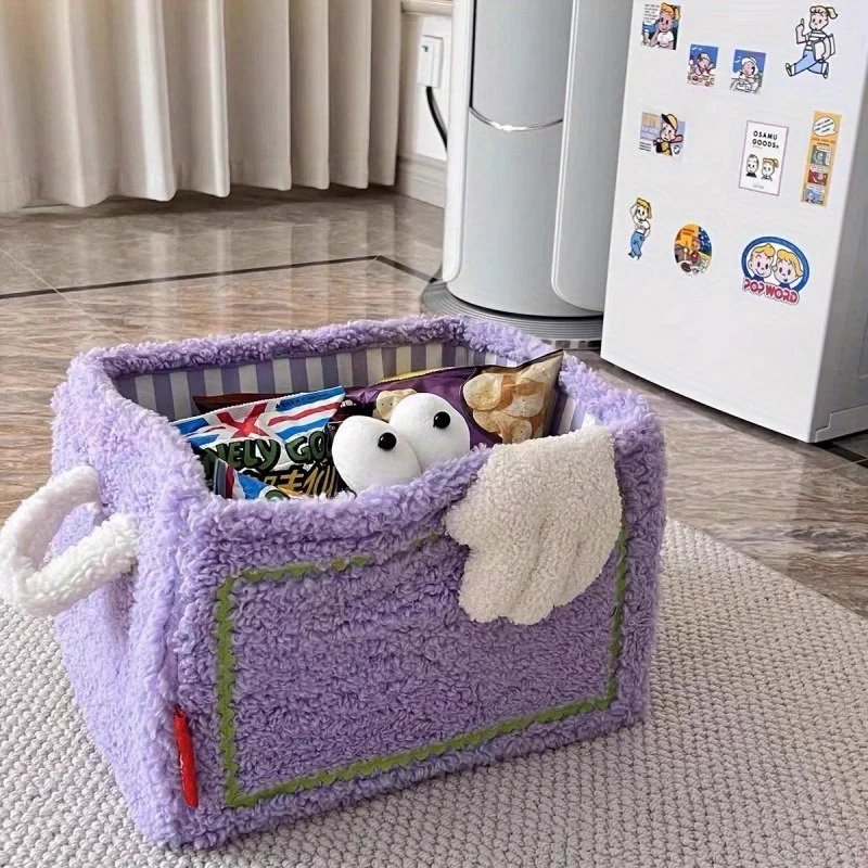 Multifunctional Storage Basket for Organizing Toys Dirty Clothes and Snacks