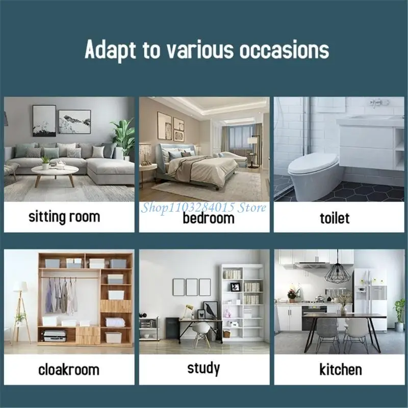 

R6FF Dehumidifiers for Bedroom Home Closet 34OZ Small Dehumidifier with 7 LED Light