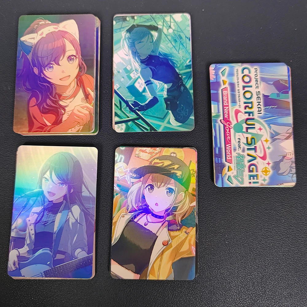 Project Sekai Complete Set Laser lomo Card Anime Cosplay for fans 50Pc/set