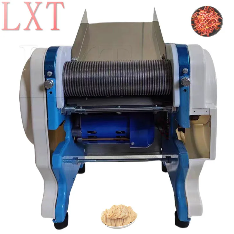 Dried Chili Shredder 0.75-6MM Electric Tobacco Cutting Machine Small Food Shredder Processing 110V 220V