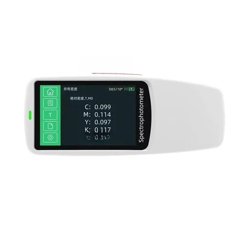 Color spectrum spectrophotometer DS-528 printing packaging interior offset printing portable color analyzer CMYK ink thickness