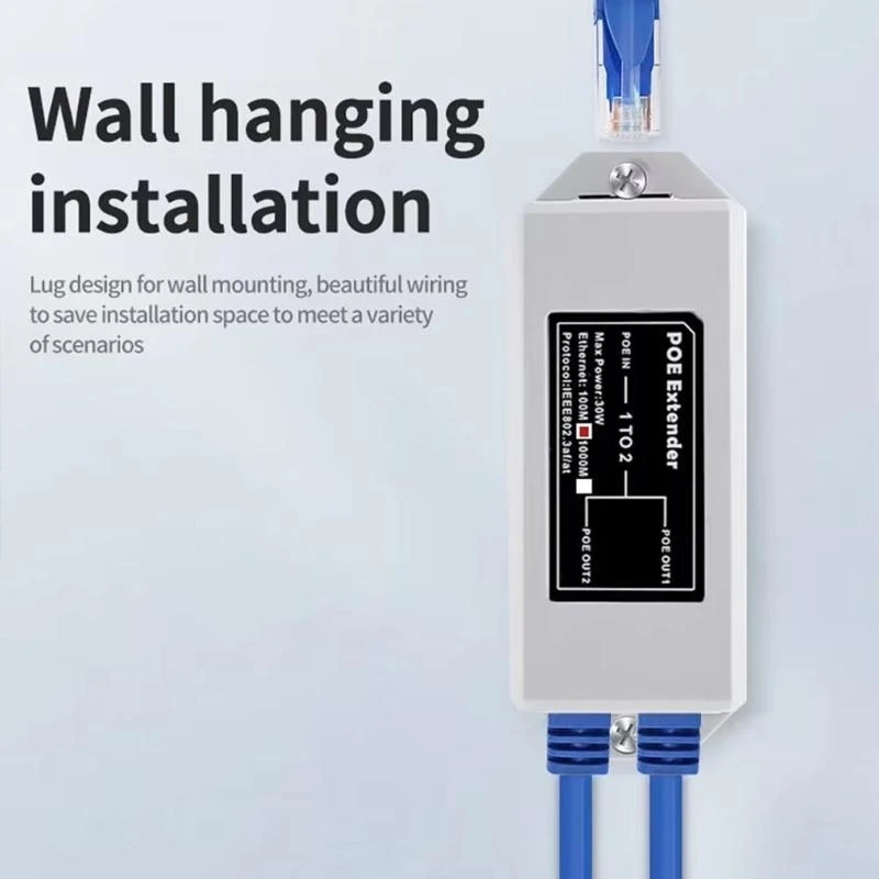 مؤشرات الطاقة الفعالة Ethernet Poe Extender للأسلاك الفعالة من حيث التكلفة