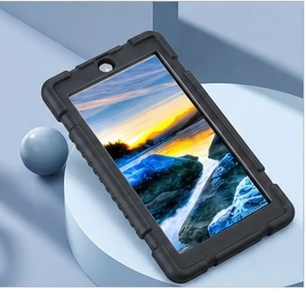 Lightweight Anti-Slip Silicone Case for Fire 7 Tablet 2017 7Th Generation Full Body Protection Corner Reinforcement Drop Shock