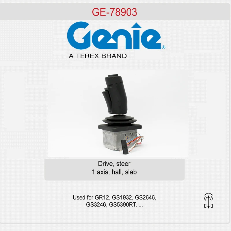 Genie 78903 electric platform joystick controller for scissors lifts