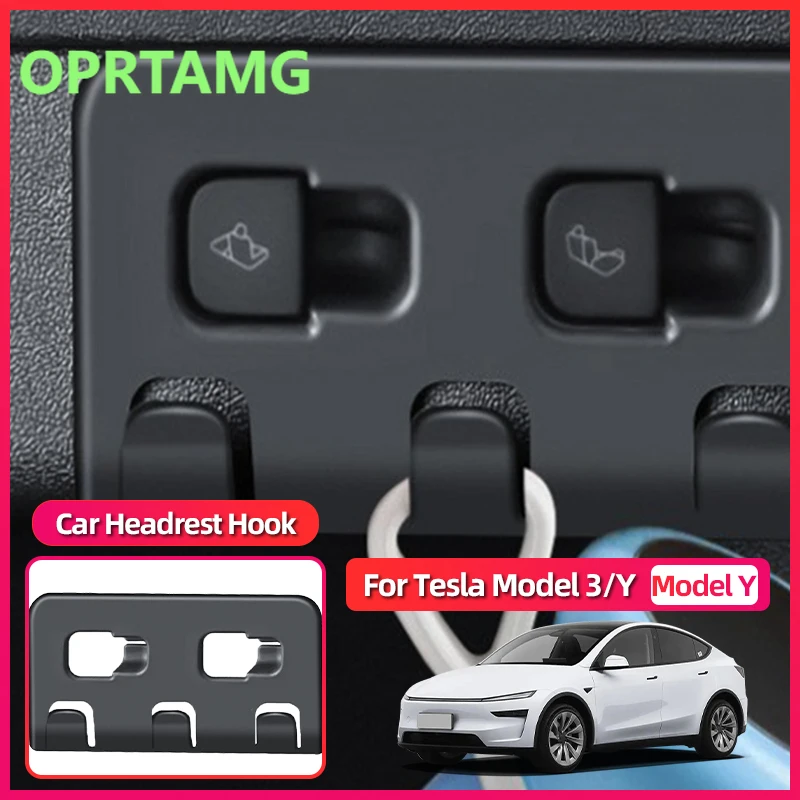 

Для Tesla Model 3 Y Juniper Highland 2025 крючок крестовый крючок автомобильная вешалка аксессуары для багажника оптовая продажа аксессуары для модификации автомобиля