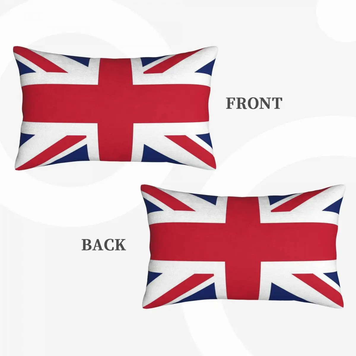 Flag Of The United Kingdom Rectangle Pillowcase Cushion Cover Decorative Bedroom Bed Home Comfort Throw Pillow
