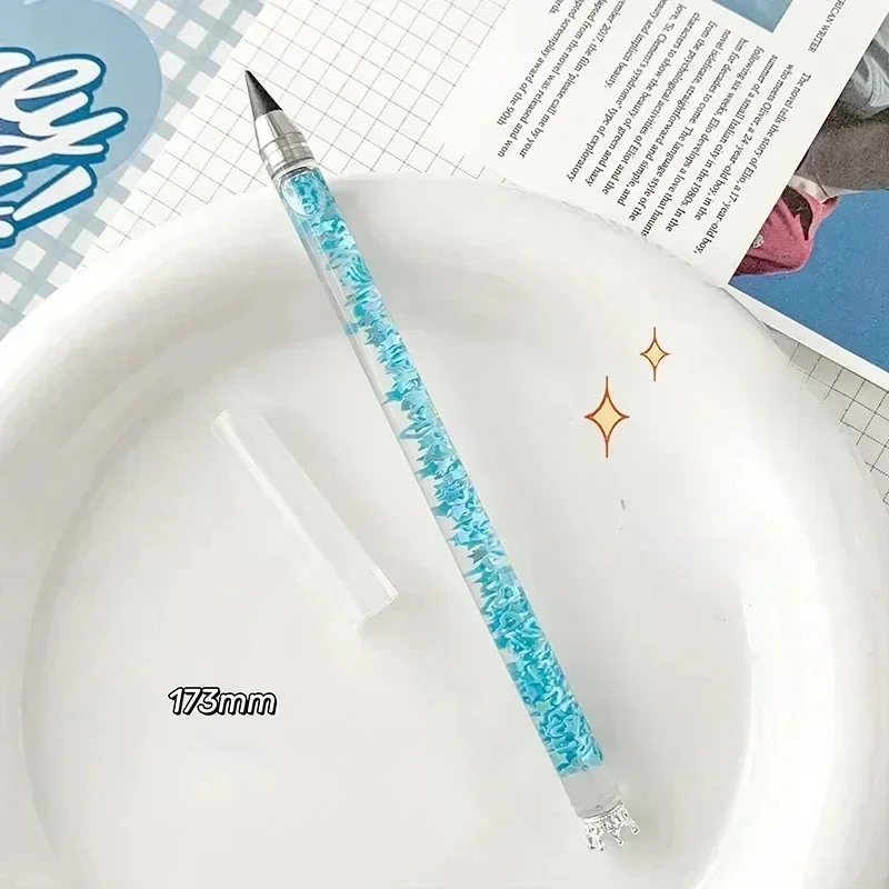 Bolígrafo de arena que fluye en polvo de oro nuevo, bolígrafo creativo con núcleo giratorio, regalo de moda, bolígrafo publicitario, arena de aceite de Metal, 2024