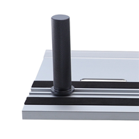Aluminum Alloy Guide Rail Track Workbench Peg Brake Bench Clamp 19mm Dog Hole Woodworking Table Limit Block WorkbenchJADD