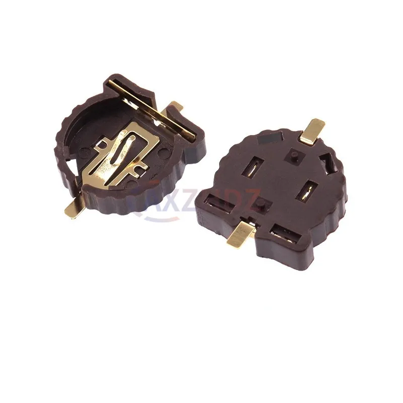 10PCS CR2032 CR2025 CR2016 CR1220 Battery Socket 3V Cell CoinHolder Case Battery Boxes BS-2-1 BS-8 BS-6 BS-5 DIP SMD SMT Plastic