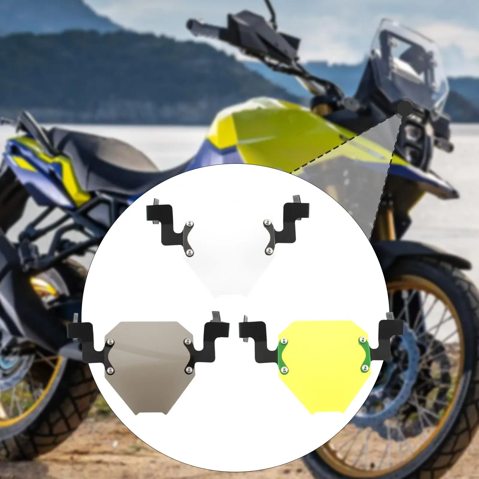 

Motor Headlight Guard Motorcycle Lampshade Direct Replaces Professional