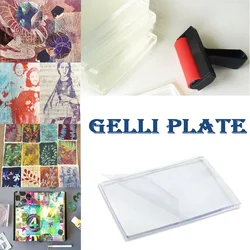 Placa de impresión de Gel para Arte y manualidades, accesorio transparente, monokinting, reutilizable, envío rápido y gratis