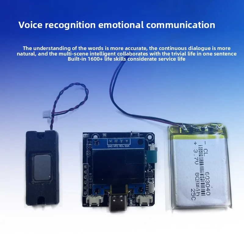 XiaozhiAI Voice ESP32-C3 Development Board Connection Deepseek Bean Bag Qwen Intelligence AI A Large Model