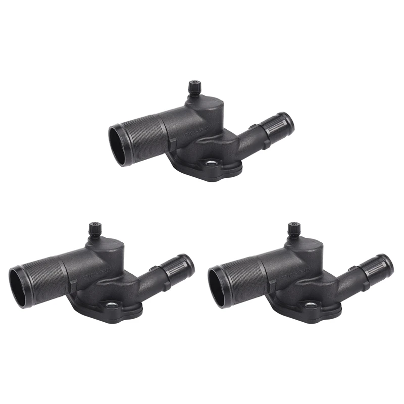 3X For Renault Clio Kangoo Twingo For Dacia Logan Sandero For Nissan Kubistar Engine Coolant Thermostat With Housing