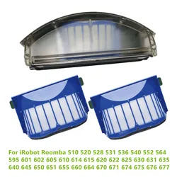 Dust Collecting Box Bin Collector For iRobot Roomba 510 520 528 536 552 564 595 610 615 620 625 630 635 640 645 650 655 674 676