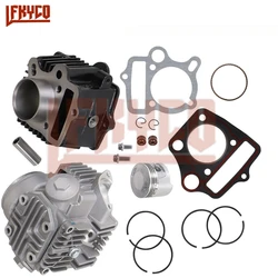 Motorcycle Accessories 47mm Engine Cylinder 90CC Head Piston Kit Motor For Honda Sportrax 90 TRX90 1993-2005 Motoblock ATV Part