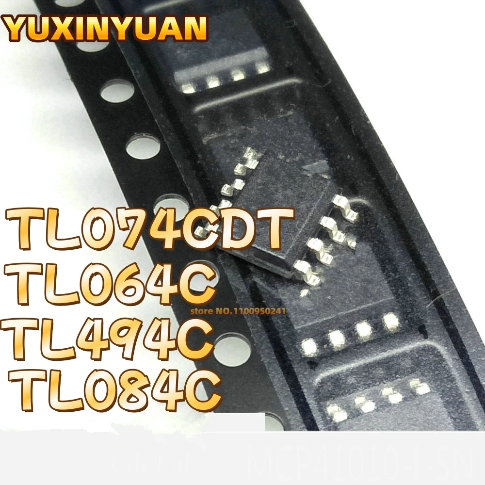 

100 шт. TL074CDT TL064C TL494C TL084C SOP8