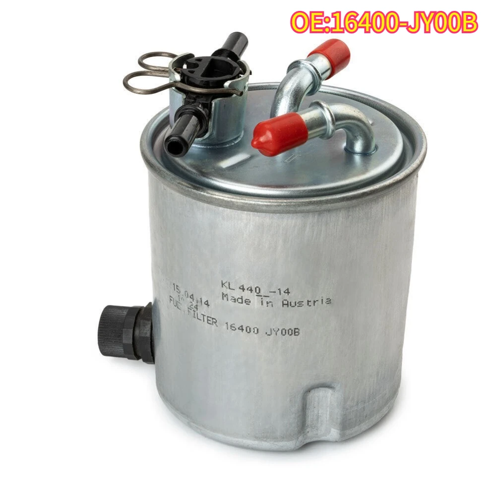 

High quality New For 16400-JY00B Fuel Filter for Nissan Qashqai X-Trail for Renault Koleos 16400-JD50B 16400-JY00D 16400-JY09E